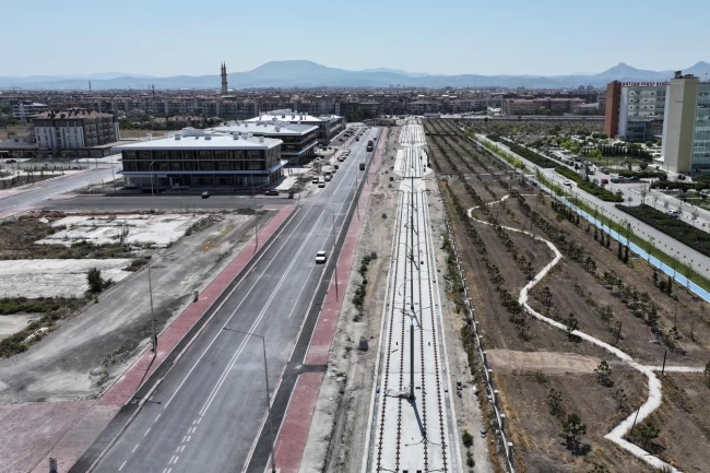 Konya'da raylı sistem genişliyor