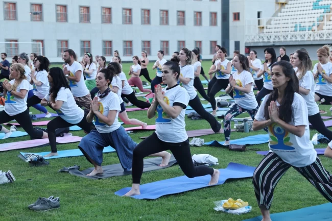 Yoga Günü'ne özel etkinlik