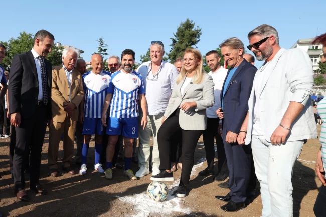 Türk futboluna yıldızlar yetiştiren yüce spor'un tesisi yenilendi