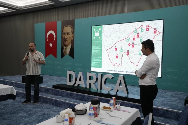 Darıca'da afet toplanma alanları için kritik toplantı