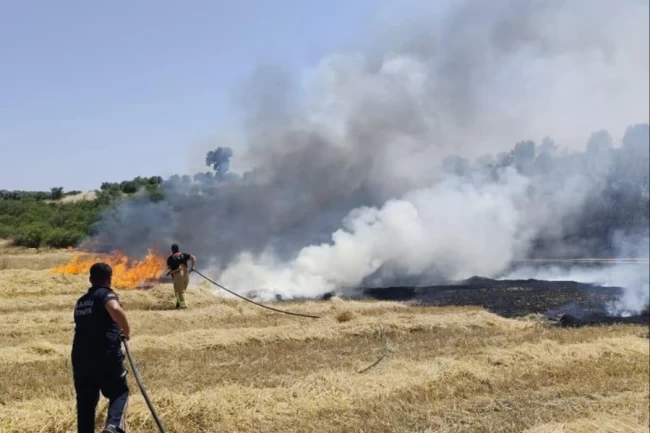 Manisa'dan anız yangınlarına karşı uyarı