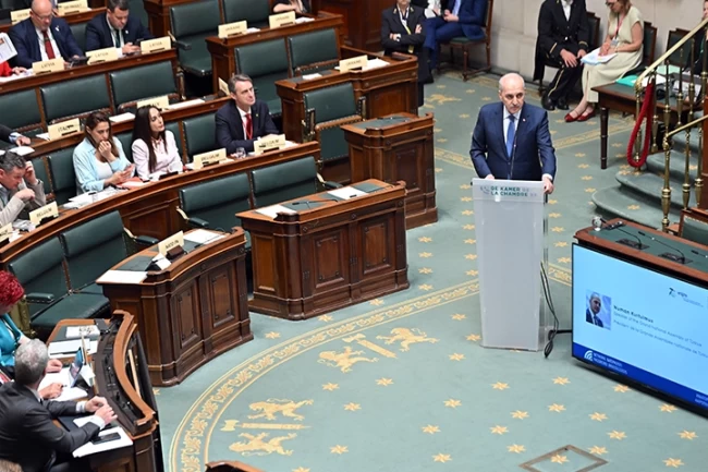 Kurtulmuş NATO Parlamento Başkanları Zirvesi'nde