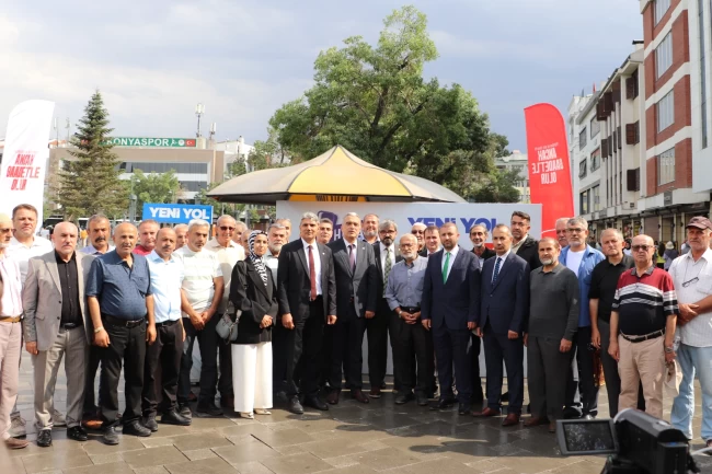 Yeni Yol Meclis Grubu'ndan Konya'da uyuşturucuyla mücadele çağrısı