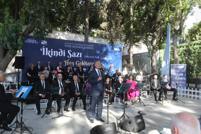 Gaziantep'te İkindi Sazı ile türküler yeniden yankılandı