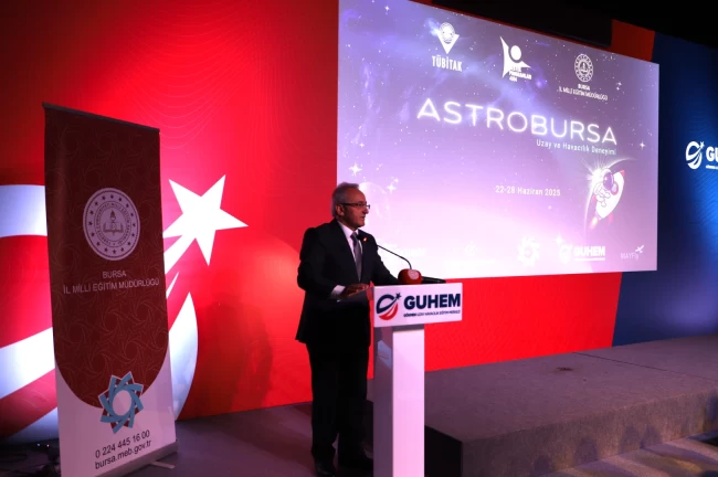 Uzay ve Havacılık Deneyimi "AstroBursa" projesi GUHEM'de başladı