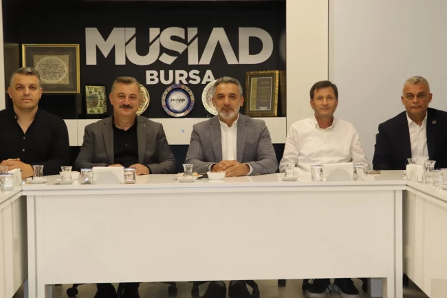 Anahtar Parti Bursa'dan MÜSİAD'a ziyaret!