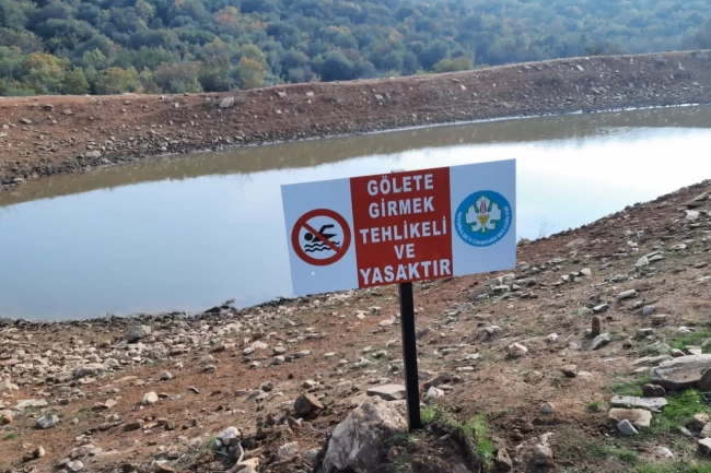 Manisa Büyükşehir'den gölet uyarısı
