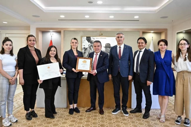 Cittaslow'dan Antalya'ya anlamlı ödül