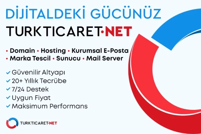 TURKTICARET.NET'ten dijital dünyada gücünüzü artıracak dev hizmetler!