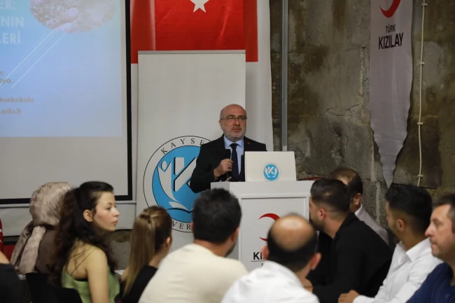 KAYÜ'den "Bilim Kafe" etkinliği