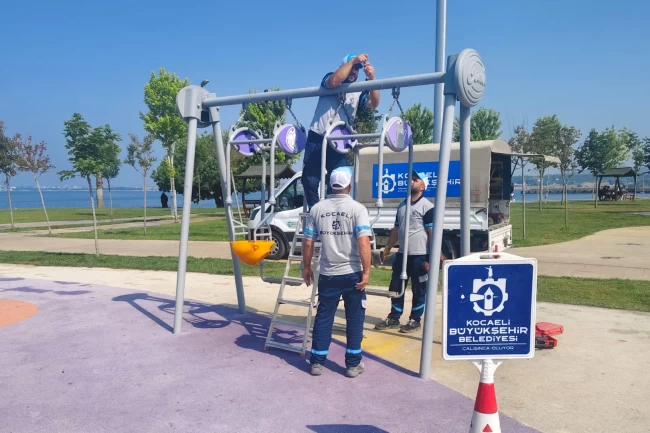 Kocaeli Büyükşehir'den çocuklara güvenli alanlar