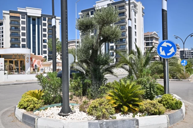 Manisa'da kurakçıl peyzajla su tasarrufu