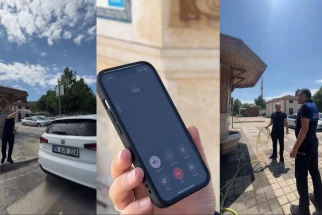 Bursa İnegöl'den su israfına etkili mesaj