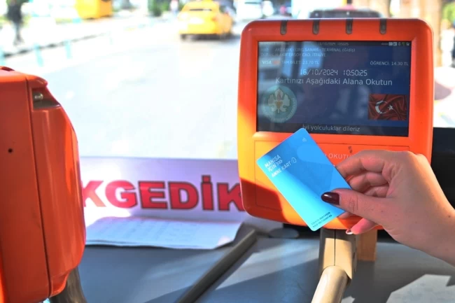 Manisa'da 8 bin 723 anneye ulaşımda ücretsiz destek