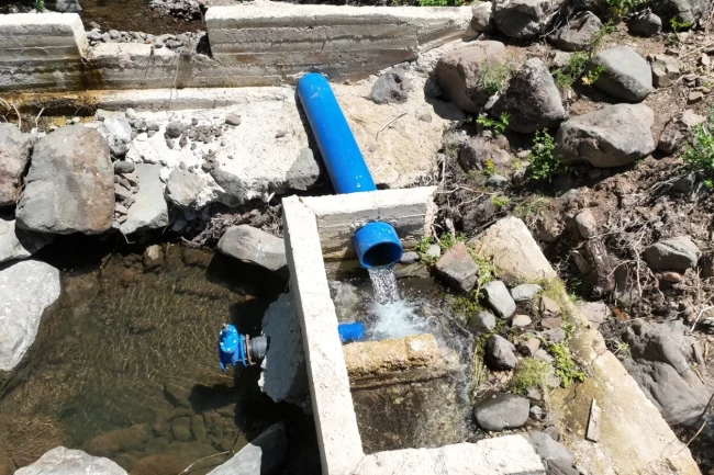 Malatya'da kırsal mahallelere kapalı sulama desteği