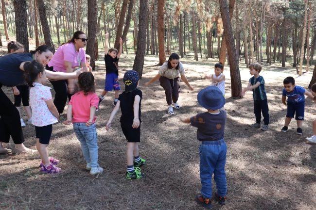 Kocaeli İzmit'te çocuklar doğayla buluştu