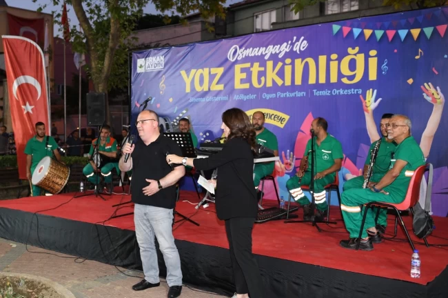 Osmangazi Belediyesi yaz coşkusunu mahallelere taşıyor