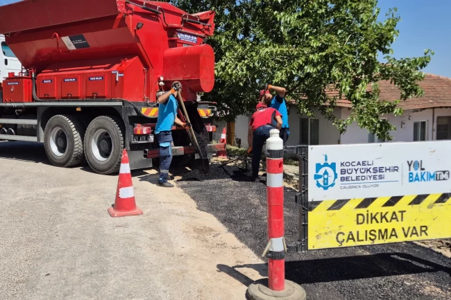Kocaeli'de güvenli ve konforlu yollar için hızlı müdahale