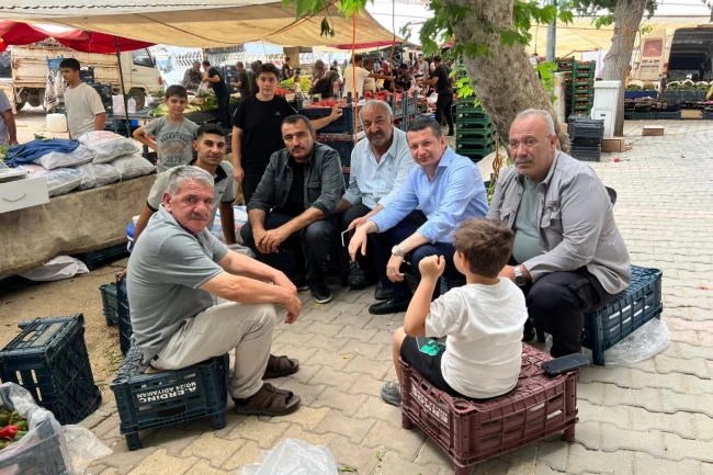Başkan Olgun'dan Adıyaman Semt Pazarı'na samimi ziyaret