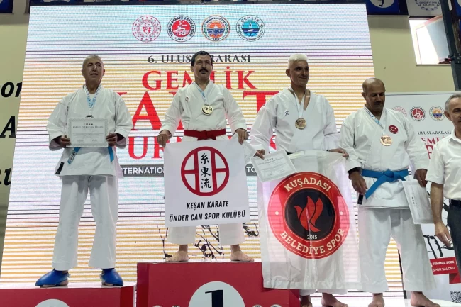 Keşanlı sporculardan Gemlik'te madalya başarısı