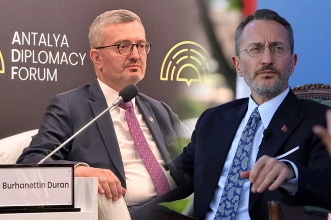 Altun görev değişimiyle TİHEK Başkanlığı'na, Duran İletişim Başkanlığı'na getirildi