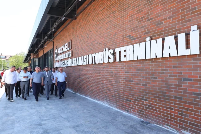 Kocaeli'de yeni otobüs terminali hizmete hazırlanıyor