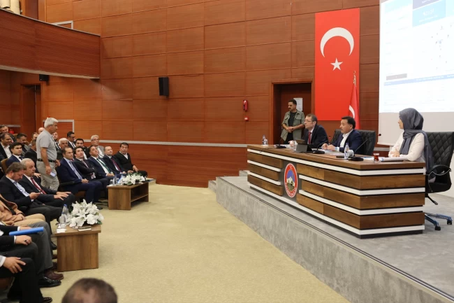 Kayseri'de yatırım ve koordinasyon toplantısı