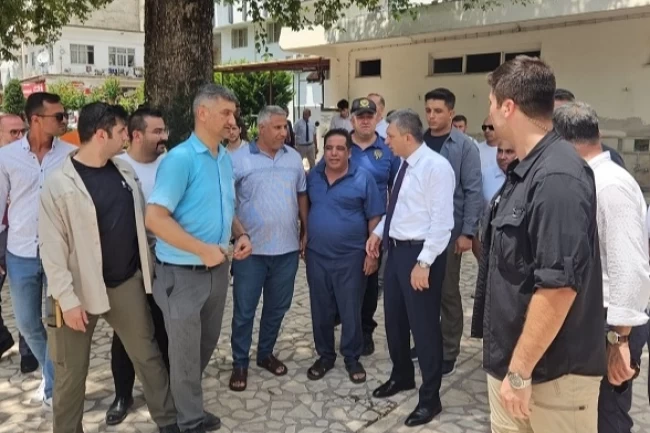 Antalya Valisi Şahin'den Kumluca yatırımlarına inceleme