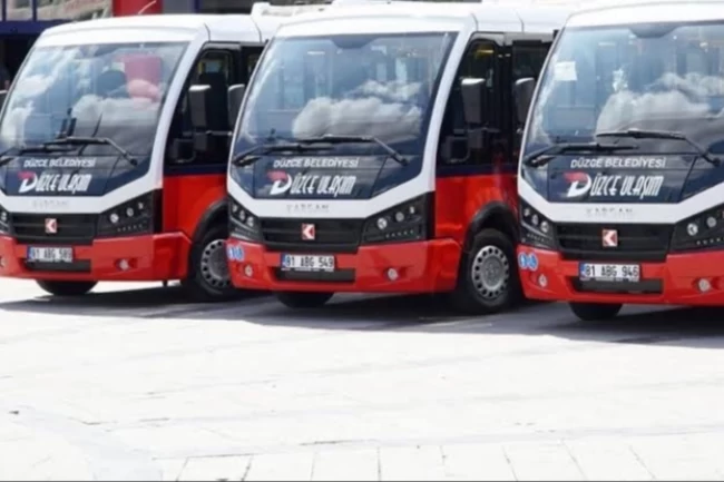 Düzce'de şehir içi ulaşım ücretlerine zam