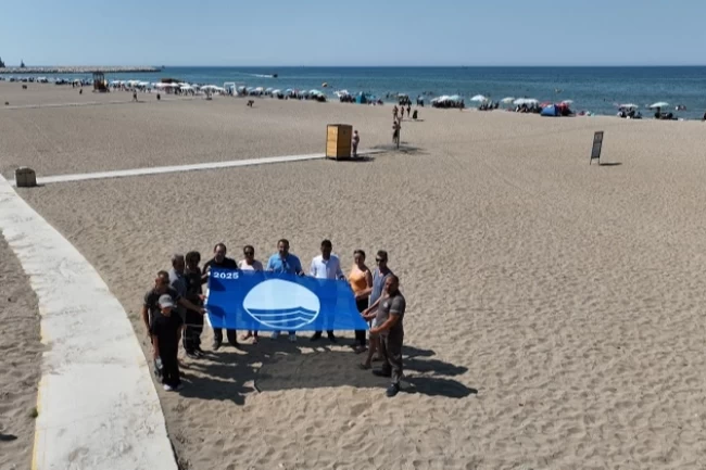 Bursa sahillerinde ‘Mavi Bayrak' dalgalanıyor