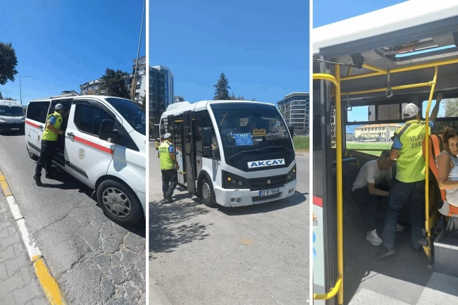 Balıkesir Büyükşehir'den toplu taşımaya denetim