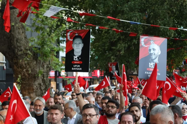 Kocaeli 15 Temmuz'un kahramanlarını unutmadı