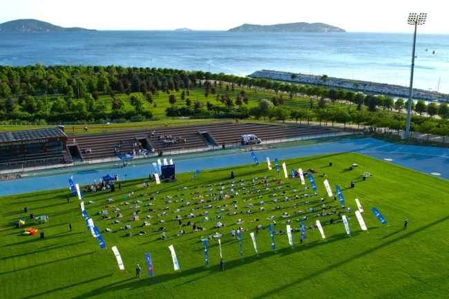 İstanbul açık havada sporun adresi oldu