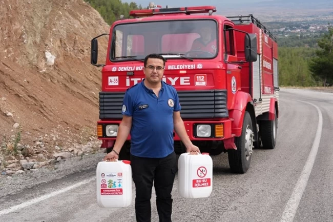 Denizli Büyükşehir'den yangınla mücadelede yeni hamle