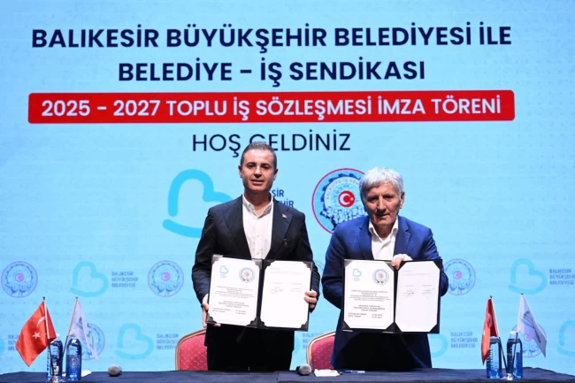 Balıkesir Büyükşehir personeline zam müjdesi