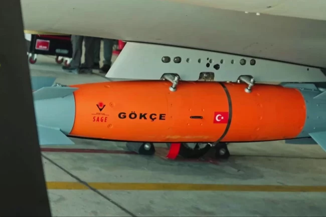 TÜBİTAK SAGE'nin 'GÖKÇE'si AKINCI SİHA'dan başarıyla ateşlendi