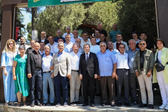 Bursa Gemlik'te muhtarlar toplantısı