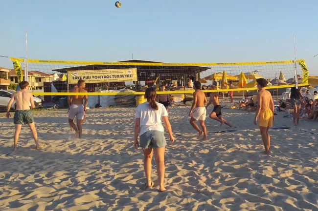 Saros Plajı'nda heyecan başlıyor