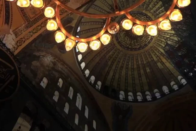Bakan Yerlikaya'da Ayasofya-i Kebir Camii paylaşımı
