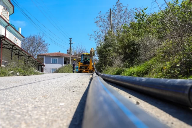 Sakarya'da Epçeler ve Alifuatpaşa'ya 4 bin metrelik yeni hat
