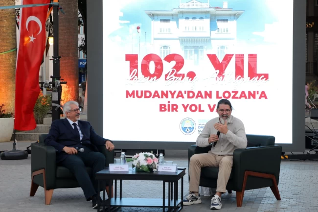 Bursa Mudanya'da tarihi meydandan özel söyleşi