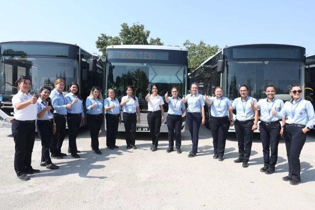 Muğla'da direksiyon kadınların elinde