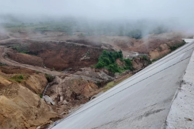 Ordu Korgan Barajı'nda sona yaklaşıldı
