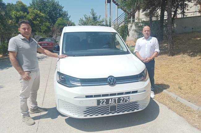 Edirne'de Keşan SYDV'ye yeni araç