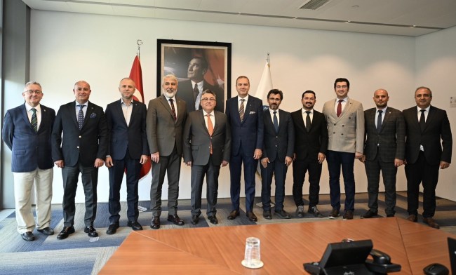 Başkan Keleş’ten Başkan Kıran’a ziyaret