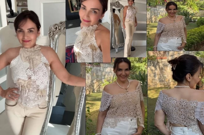 Çeyiz sandıklarındaki el emekleri 'eğitime destek için' yeniden tasarlandı