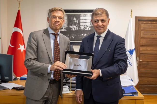 Hollanda Büyükelçisi Wijnands Başkan Tugay'ı ziyaret etti