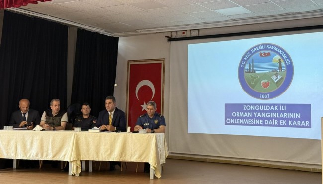 Kdz.Ereğli'de orman yangılarıyla mücadele paneli düzenlendi