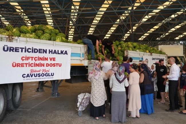 Alın teri ziyan olmadı, sofralara ulaştı