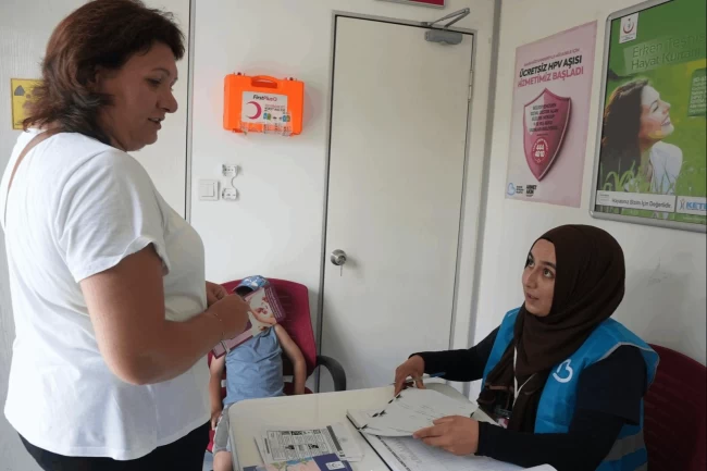 Mobil KETEM Tırı Gönen'de